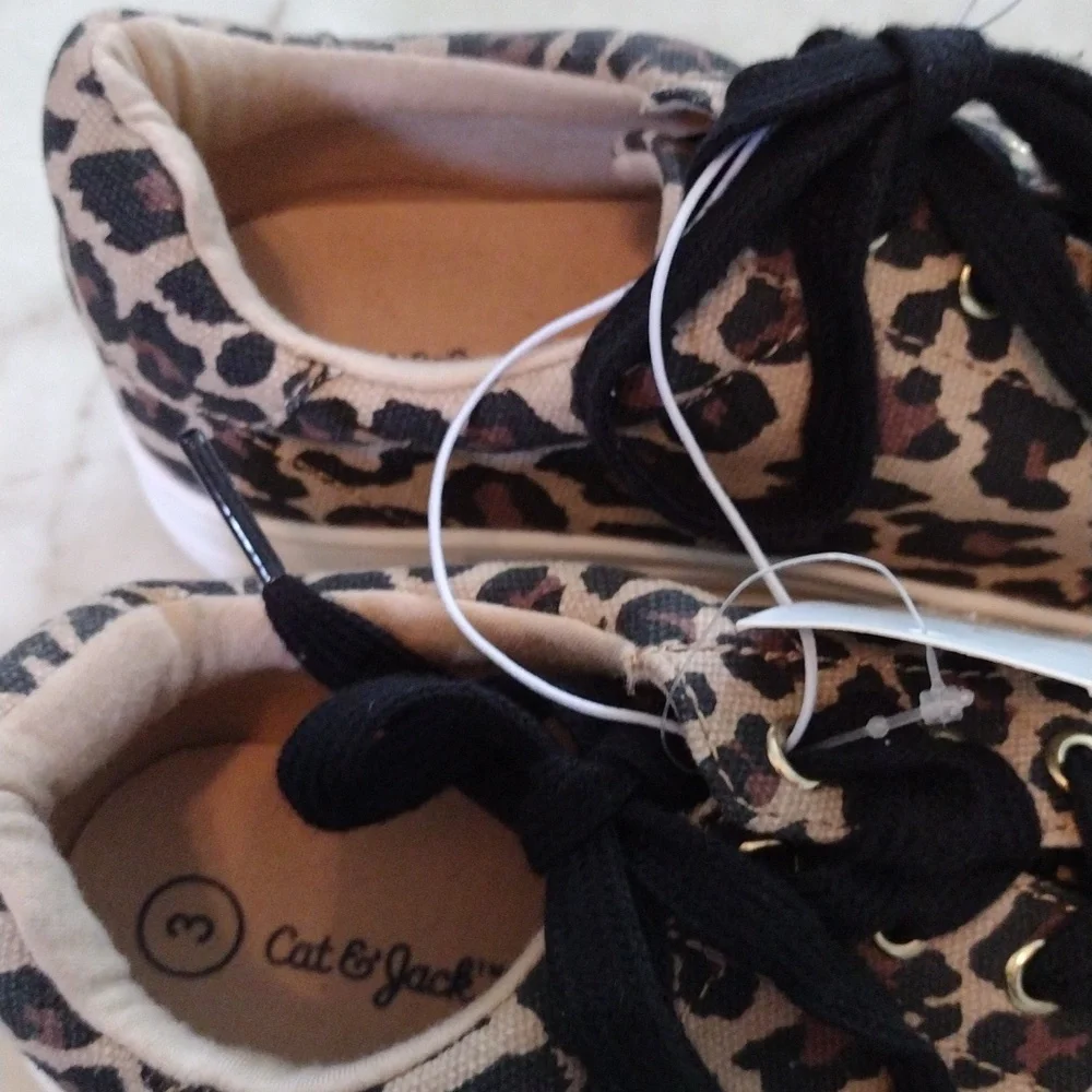 Cat & Jack animal print sneakers. - Picture 3 of 5